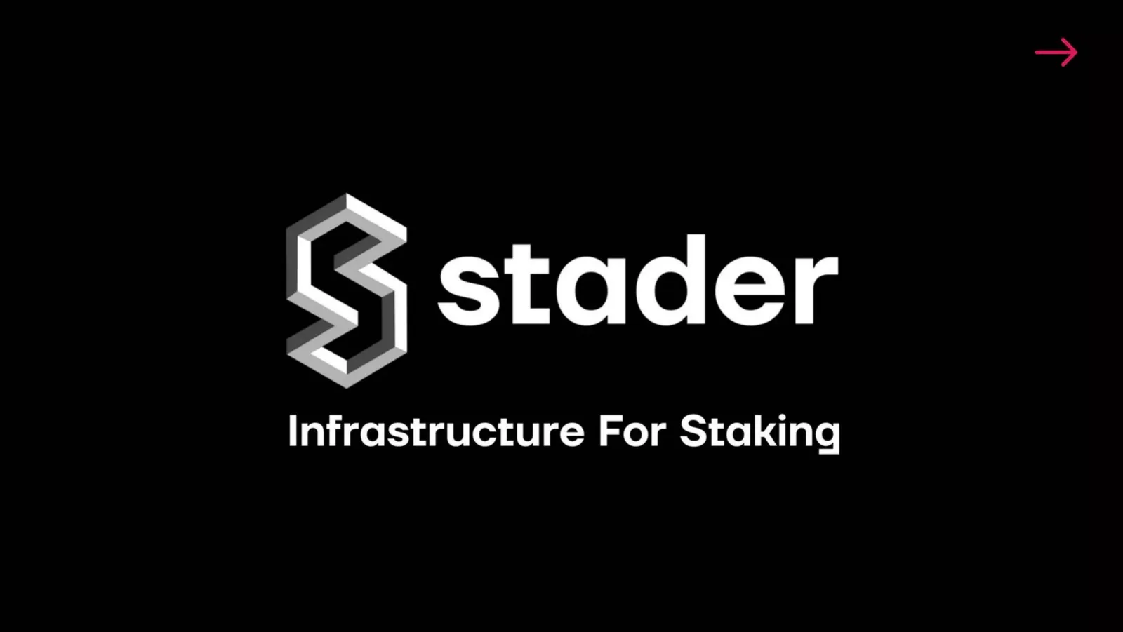 Stader Labs pitch deck slide
