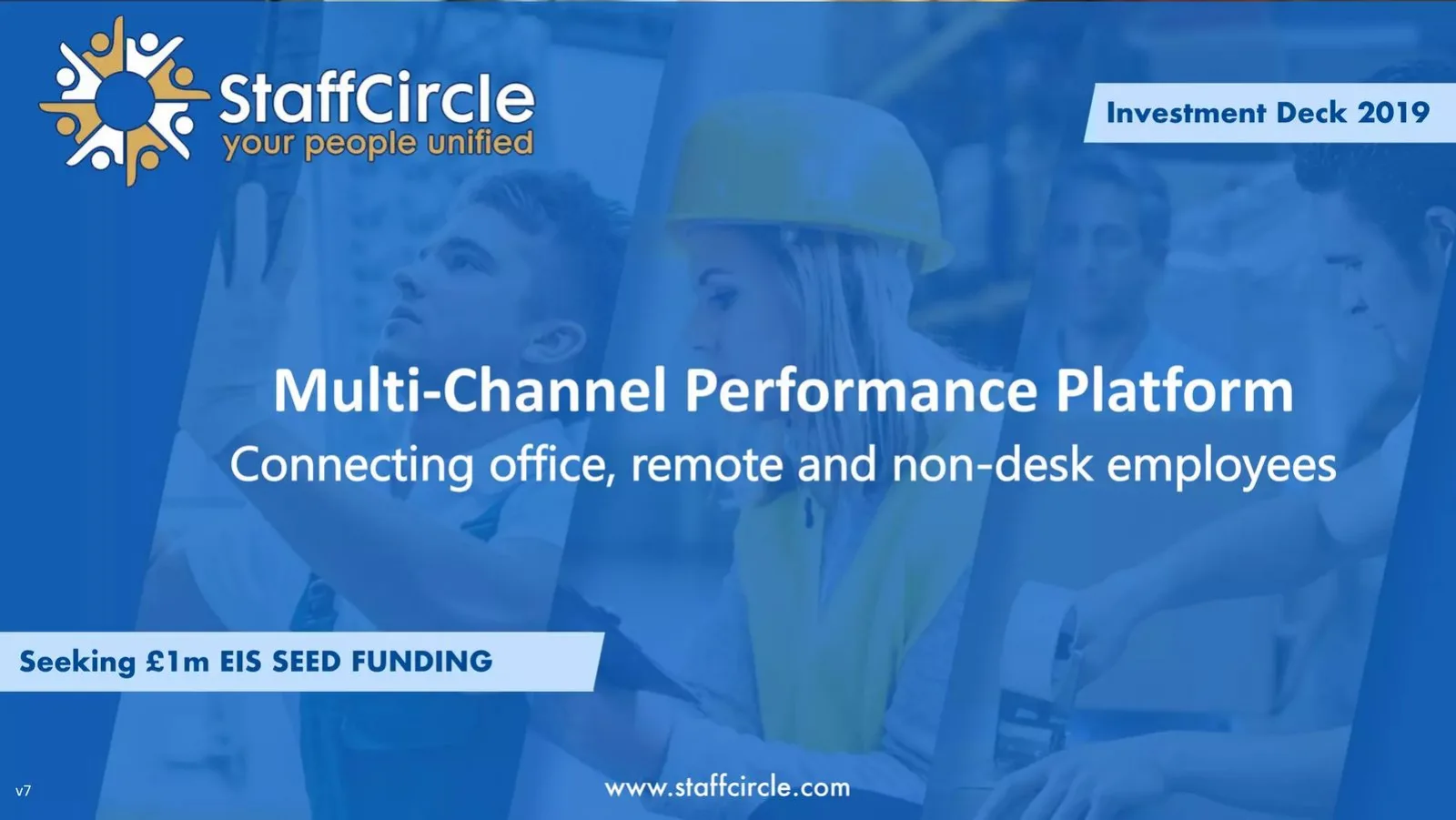 StaffCircle pitch deck slide