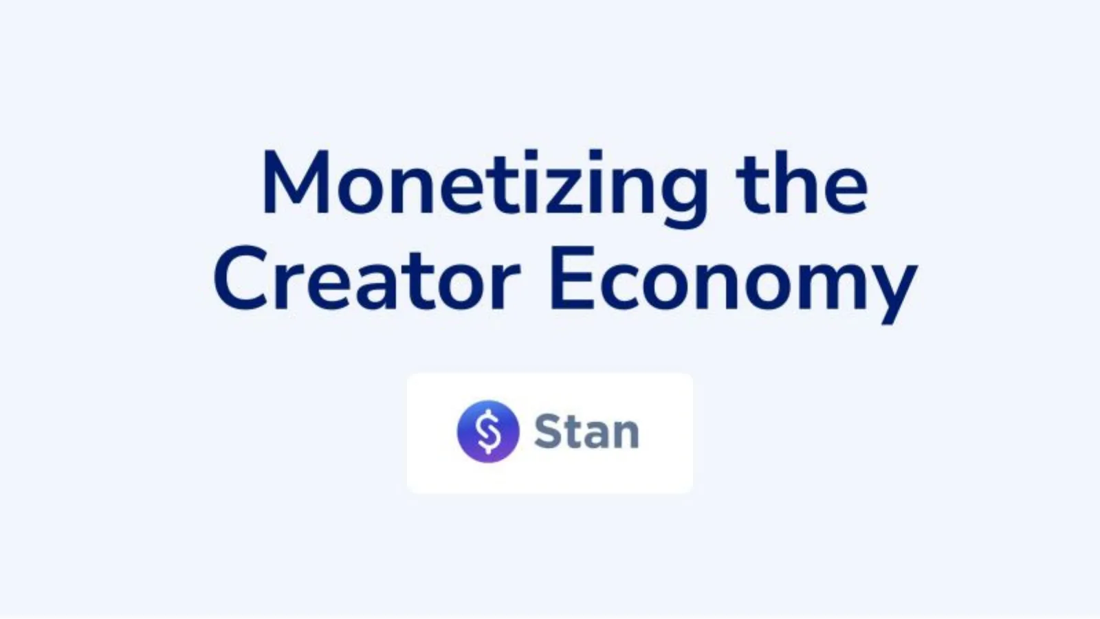 Stan.store pitch deck slide