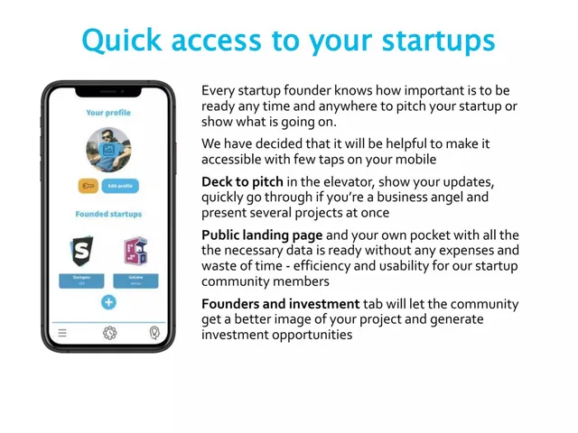 Product / solution slide 5 from Startupers