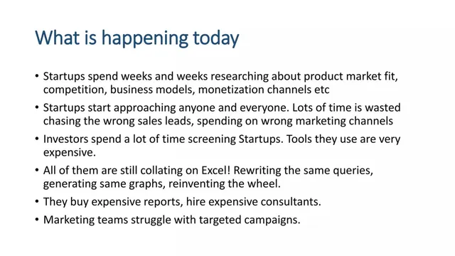Problem slide 4 from StartupFlux