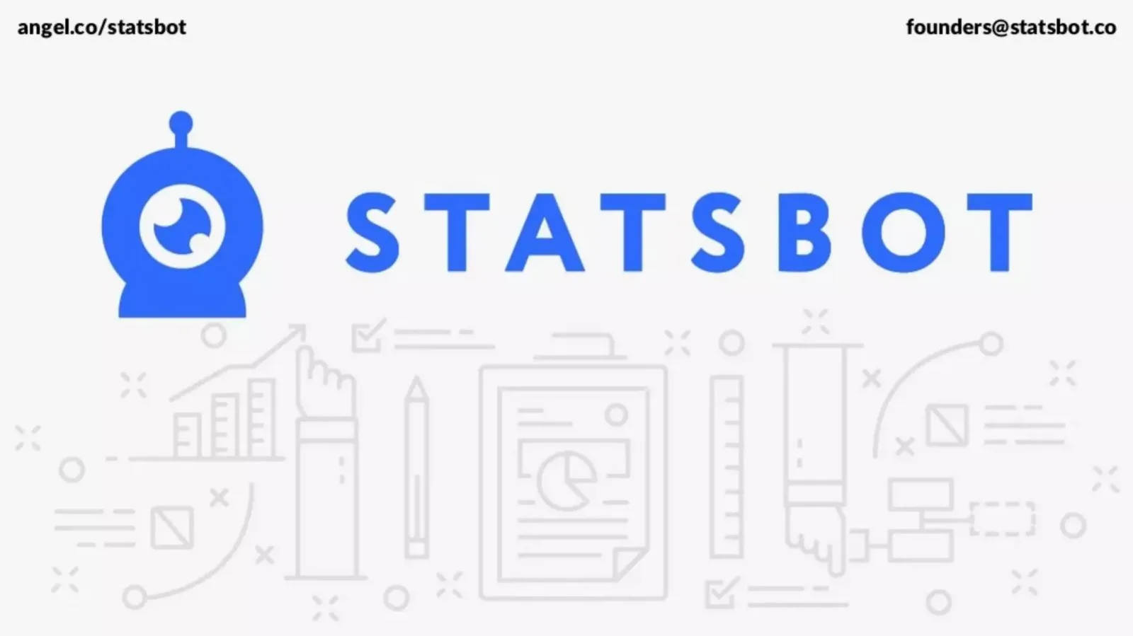 Statsbot pitch deck slide