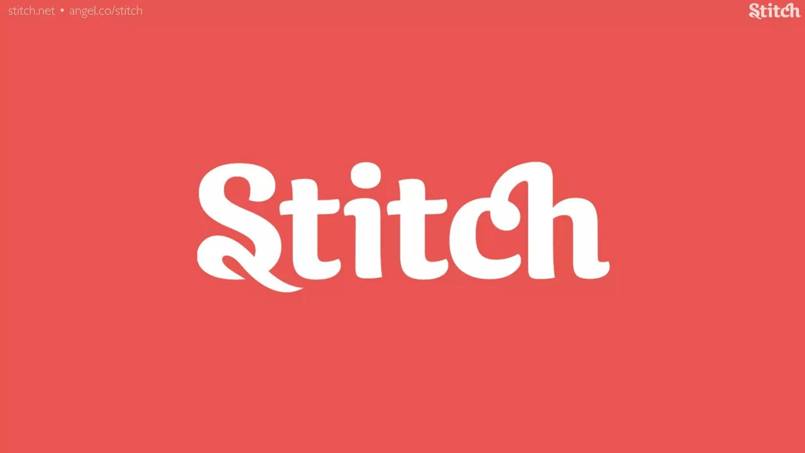 Stitch pitch deck slide