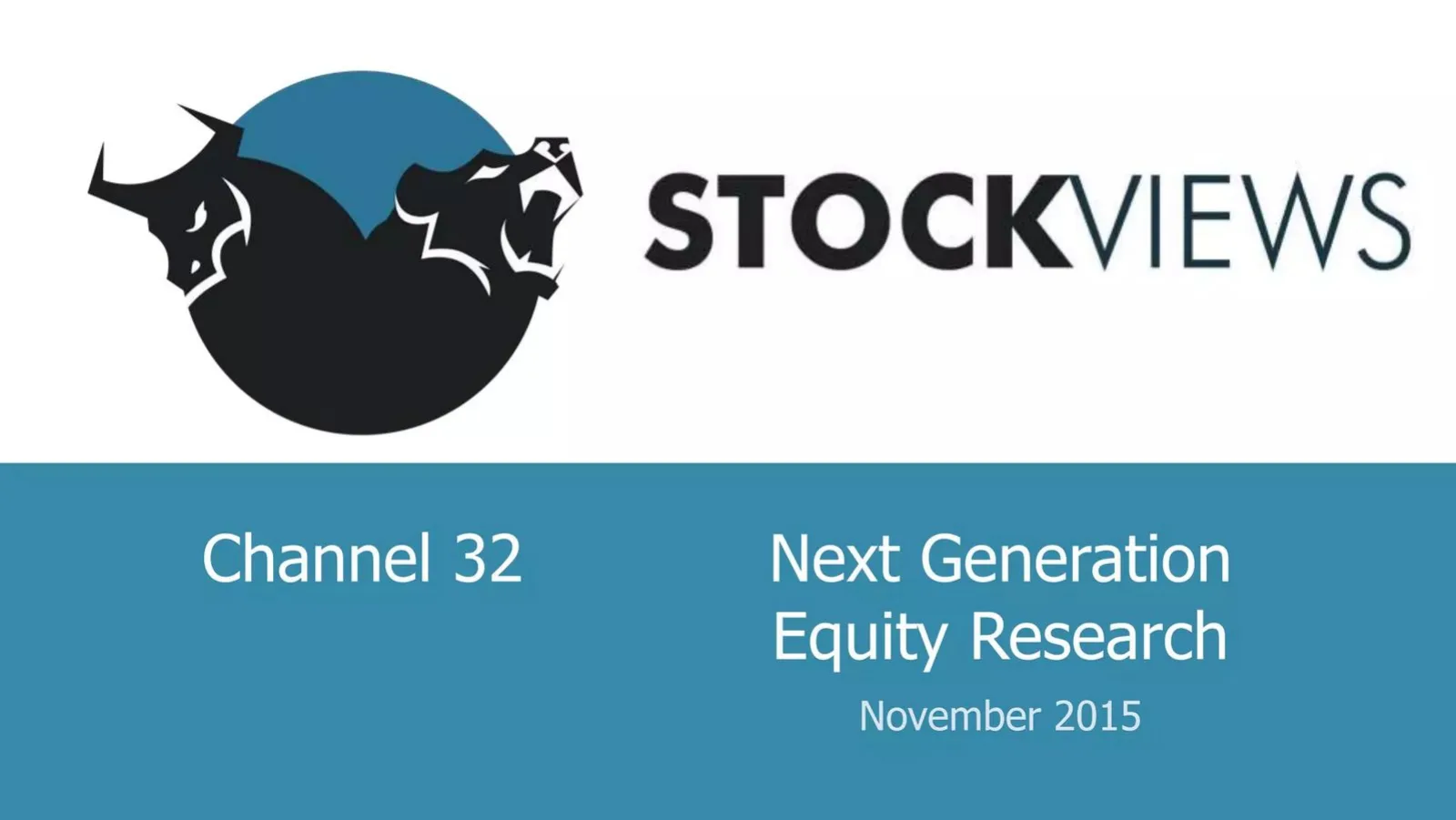StockViews pitch deck slide