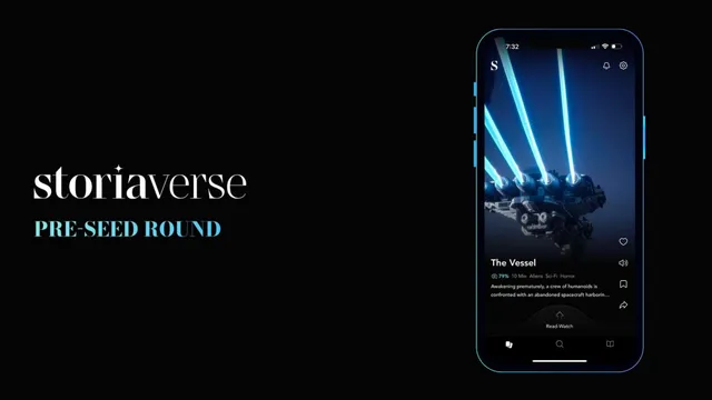 Storiaverse pitch deck cover
