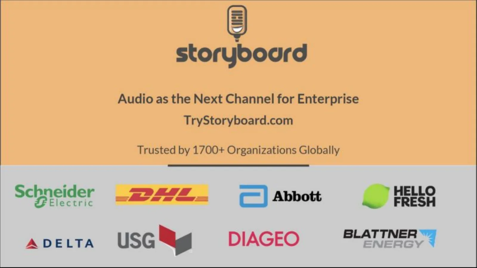 Storyboard pitch deck slide