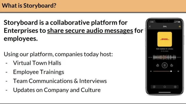 Product / solution slide 2 from Storyboard