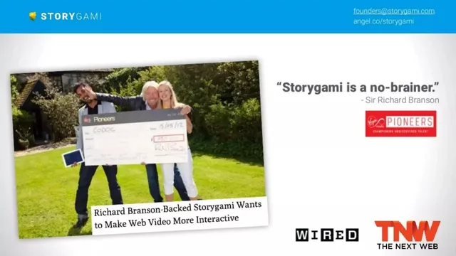 Cover slide 2 from Storygami