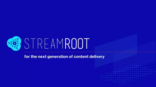 Streamroot pitch deck cover