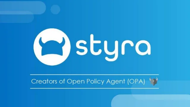 Styra pitch deck cover
