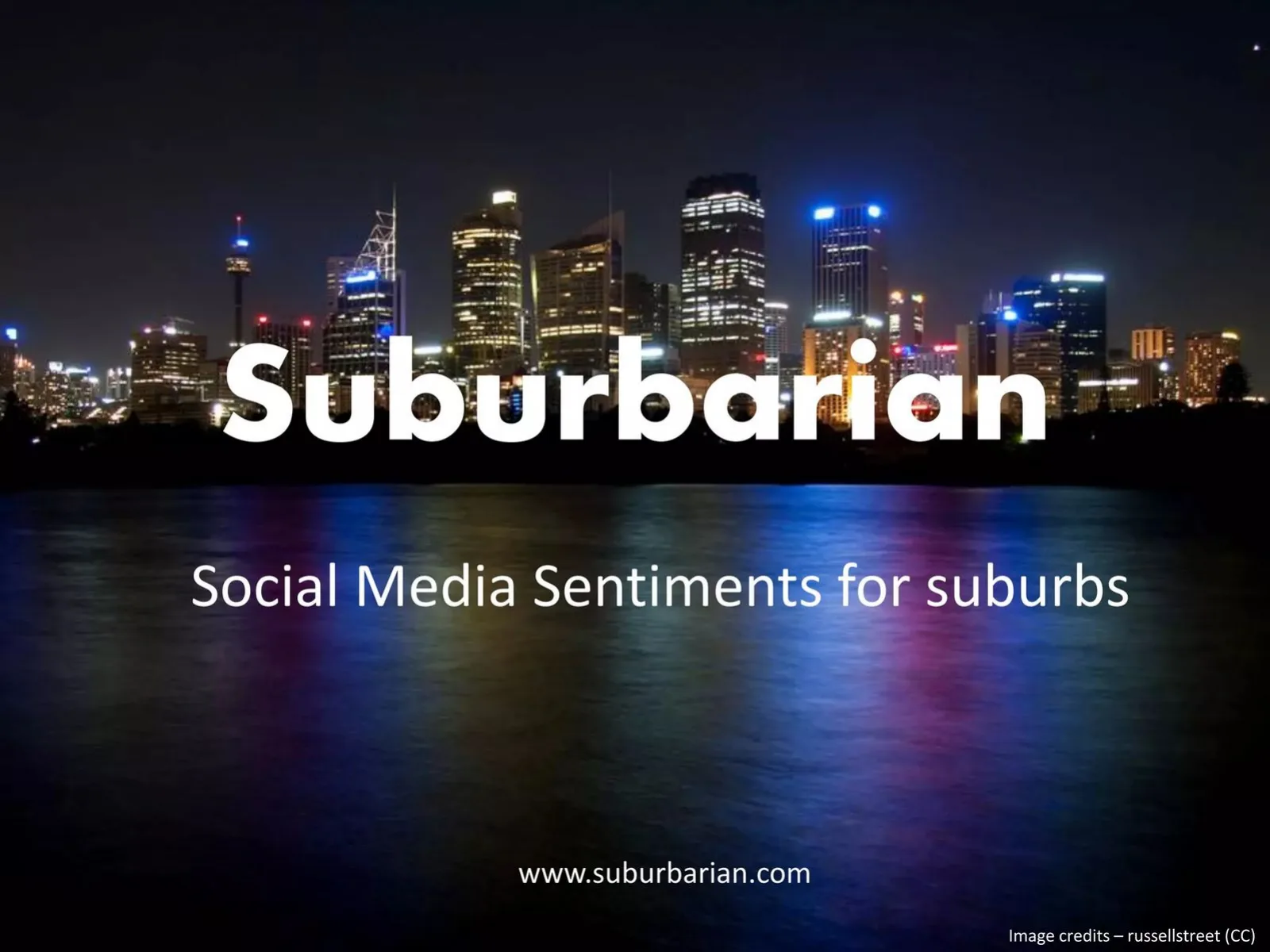 Suburbarian pitch deck slide