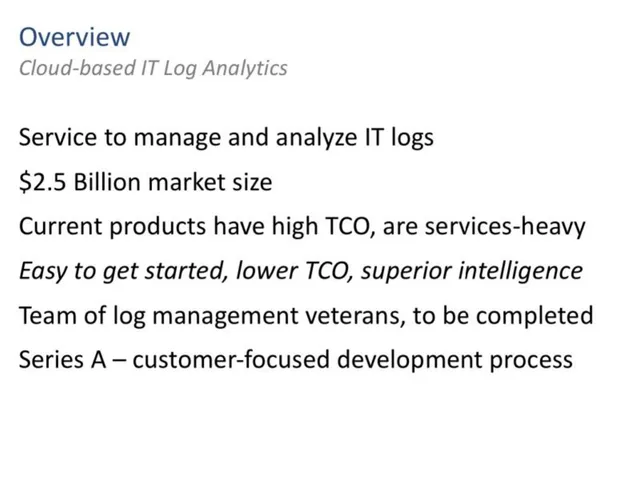 Product / solution slide 3 from Sumo Logic