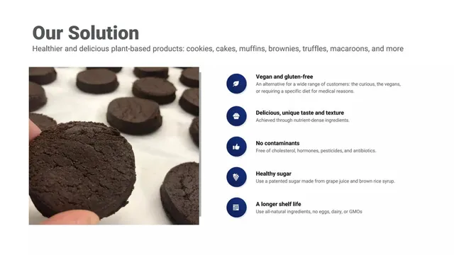Product / solution slide 6 from Sun Flour Baking Company