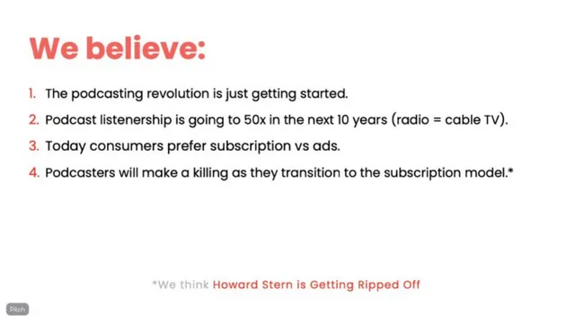 Why now slide 3 from Supercast