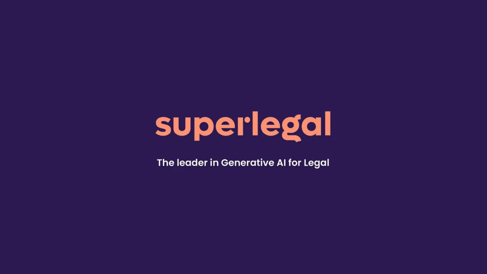 Superlegal pitch deck slide