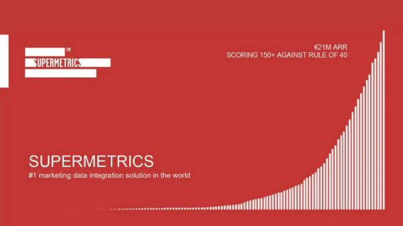 Supermetrics pitch deck slide
