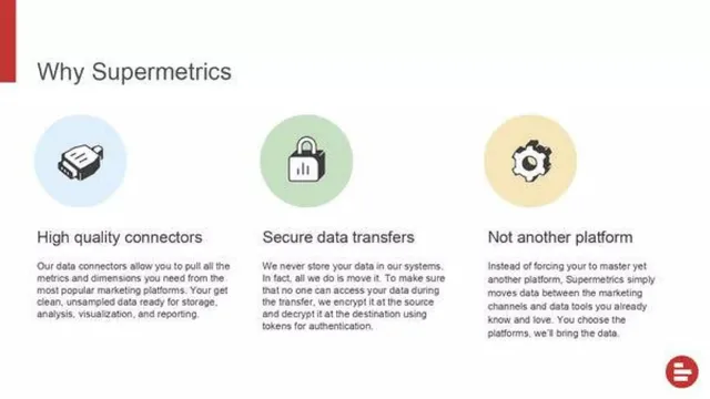 Product / solution slide 5 from Supermetrics