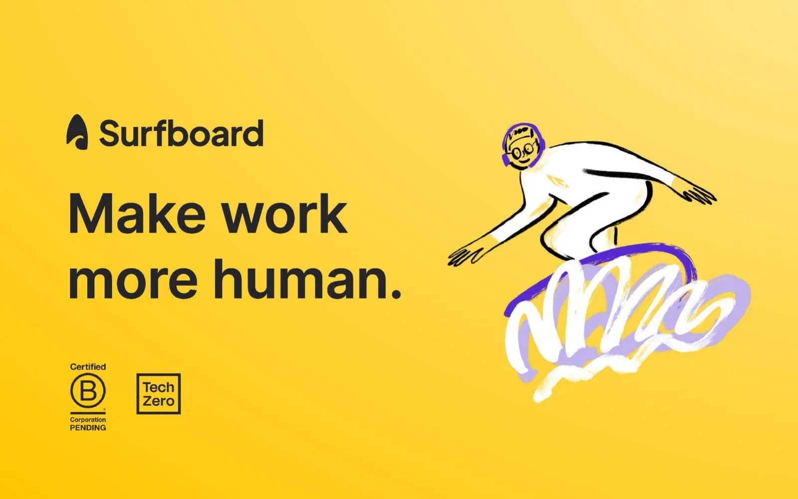 Surfboard pitch deck slide