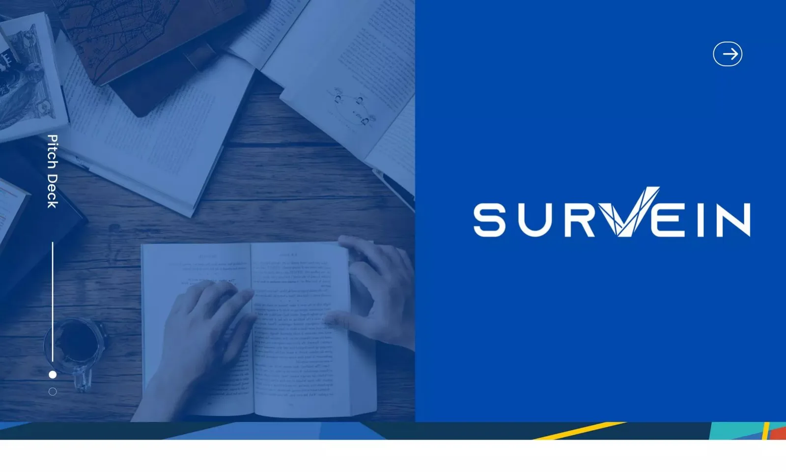 Survein pitch deck slide