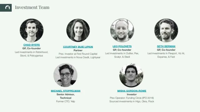 Team slide 4 from Susa Ventures