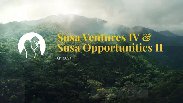 Susa Ventures pitch deck cover