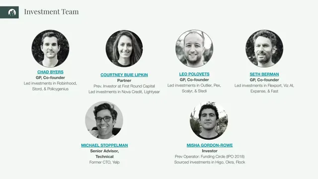 Team slide 4 from Susa Ventures