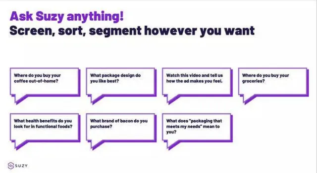 Product / solution slide 2 from Suzy