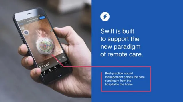 Product / solution slide 8 from Swift Medical