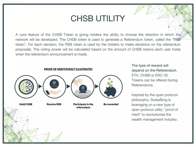 Product / solution slide 6 from Swissborg