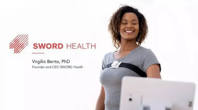 Sword Health pitch deck cover