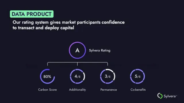 Product / solution slide 5 from Sylvera