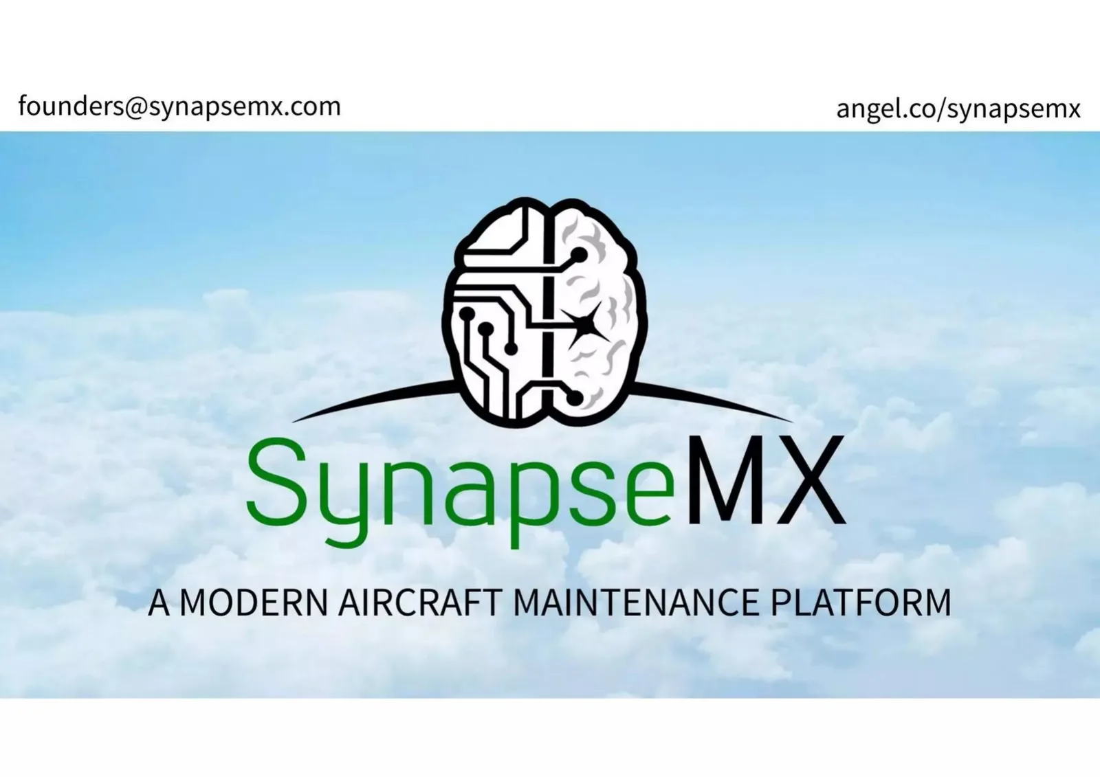 SynapseMX pitch deck slide