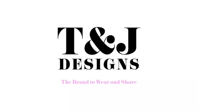 T&J Designs pitch deck cover