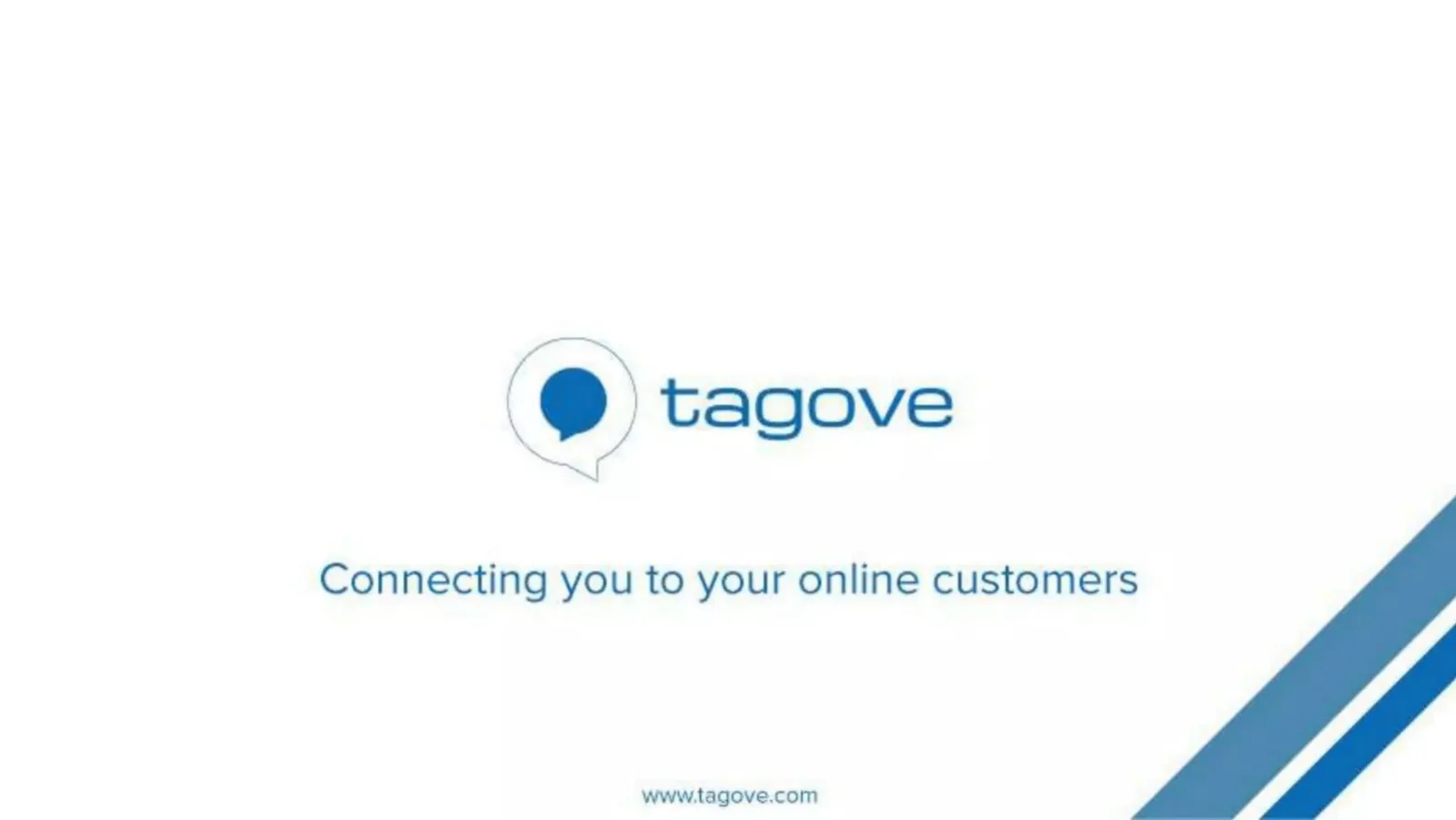 Tagove pitch deck slide