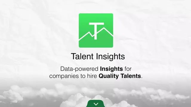 Talent Insights pitch deck cover