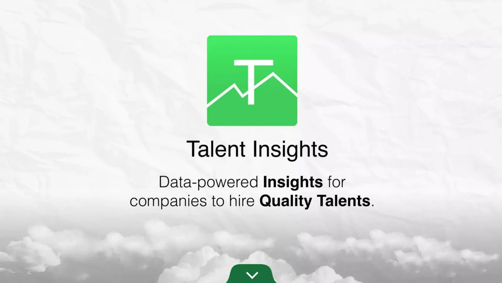 Talent Insights pitch deck slide