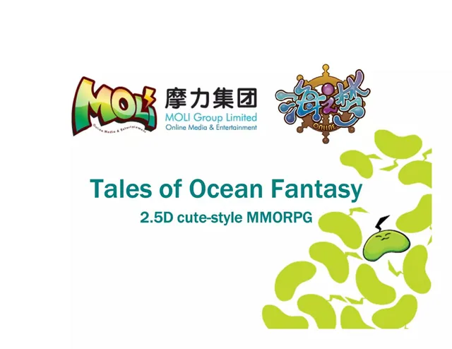 MOLI Group Limited pitch deck cover