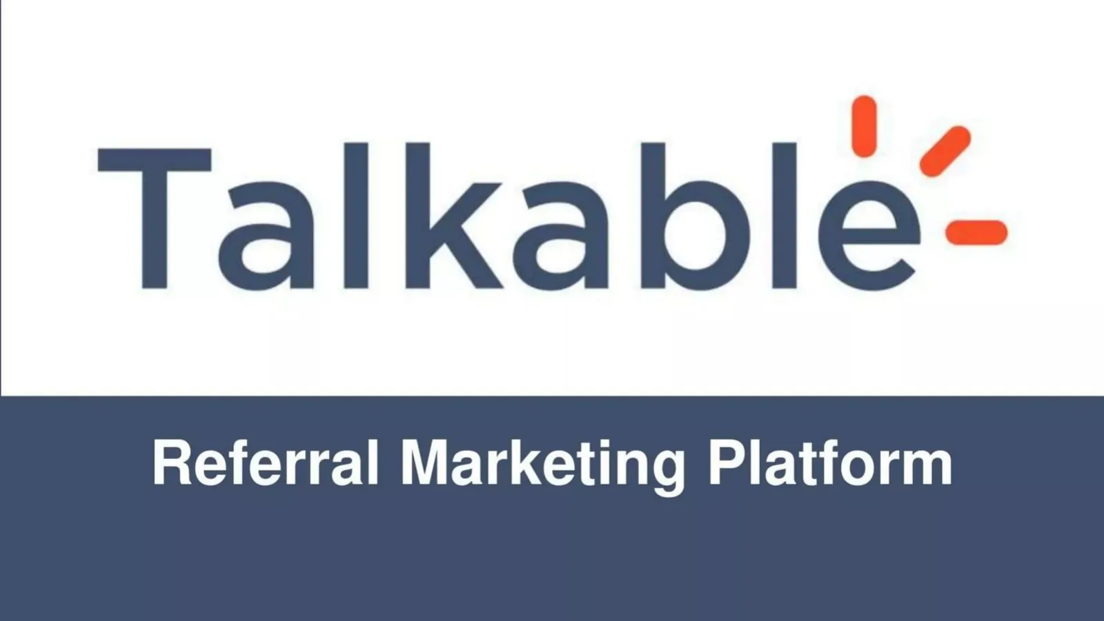 Talkable (formerly Curebit) pitch deck slide