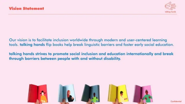 Vision slide 3 from Talking Hands