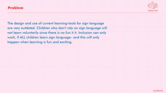Problem slide 6 from Talking Hands
