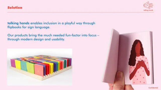 Product / solution slide 7 from Talking Hands