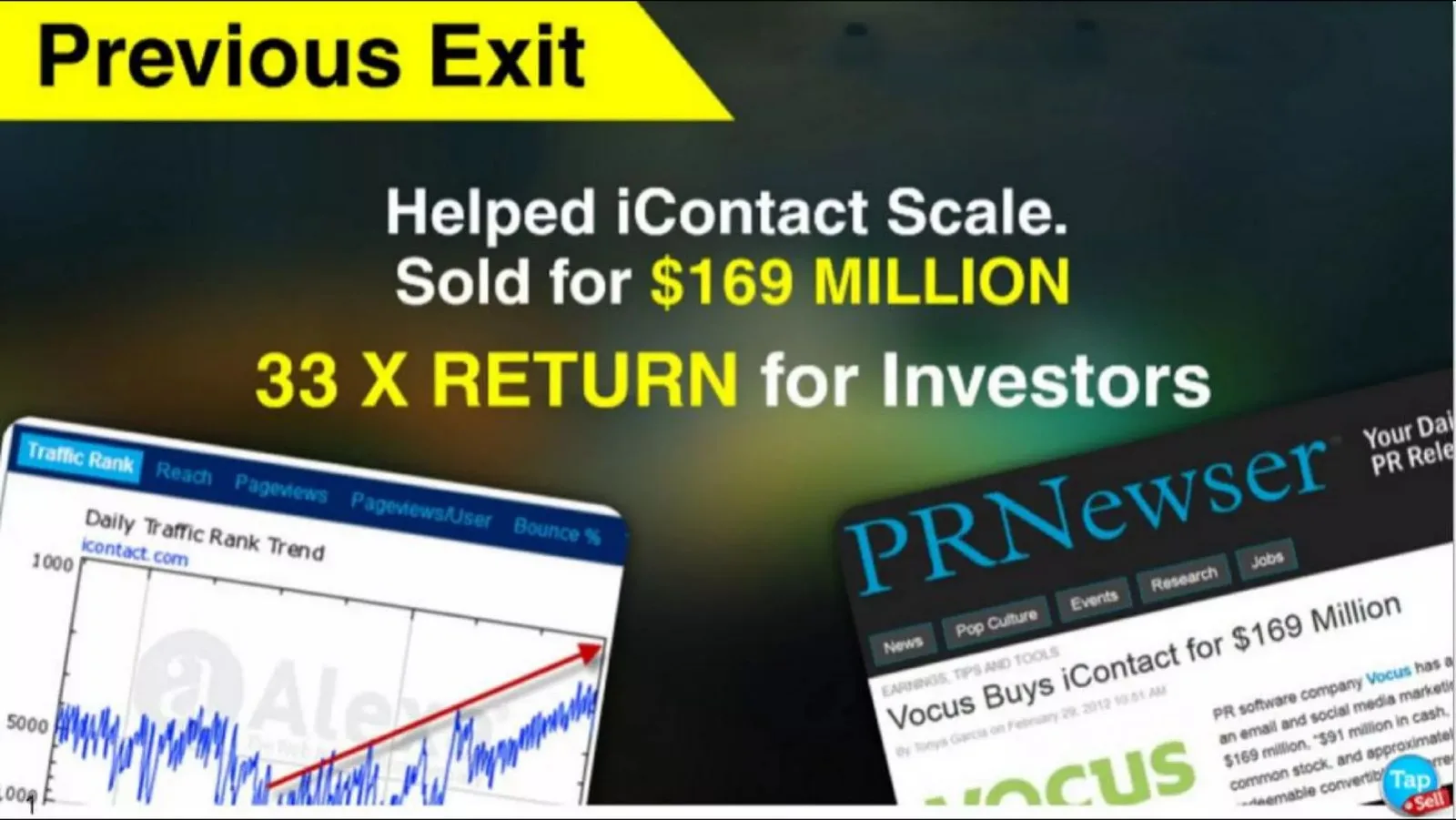 TapNSell pitch deck slide
