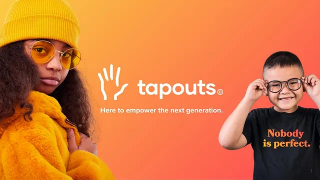 Tapouts pitch deck cover