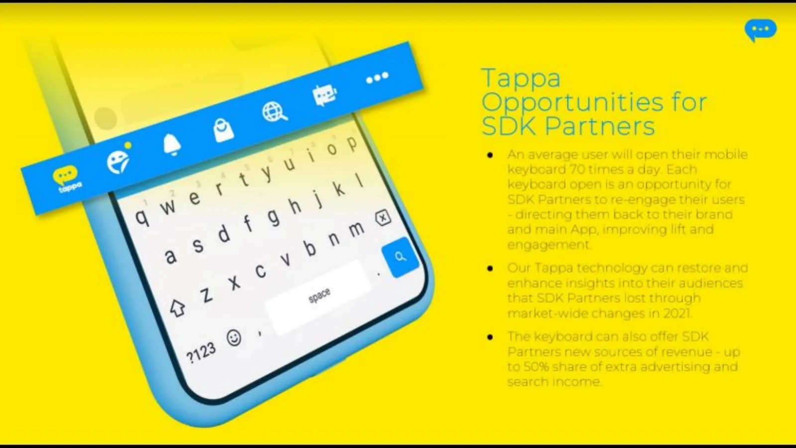 Tappa pitch deck slide