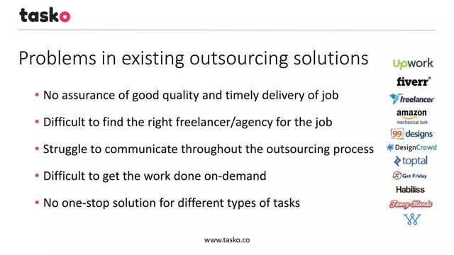 Problem slide 3 from Tasko