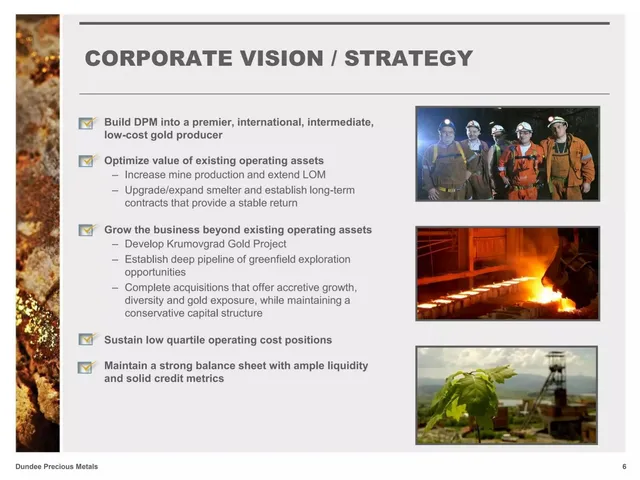 Vision slide 6 from Dundee Precious Metals