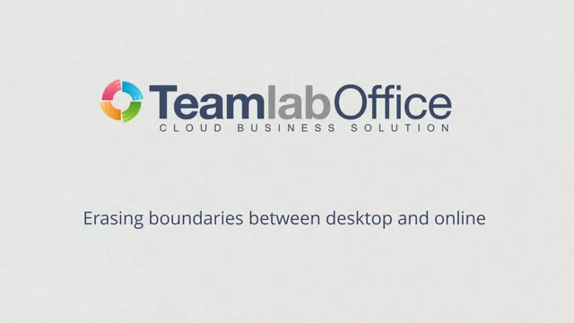 Teamlab (now ONLYOFFICE) pitch deck cover
