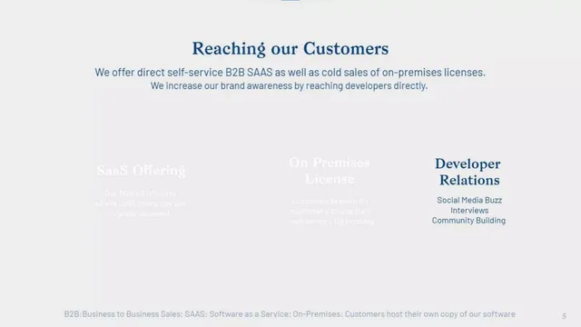 Go-to-market strategy slide 5 from TelemetryDeck