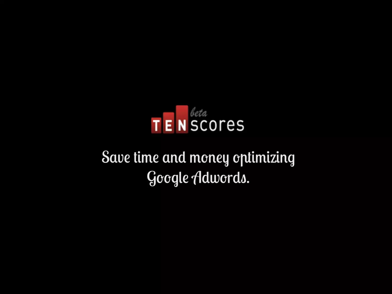 Tenscores pitch deck slide