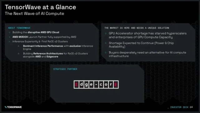 Problem slide 4 from TensorWave